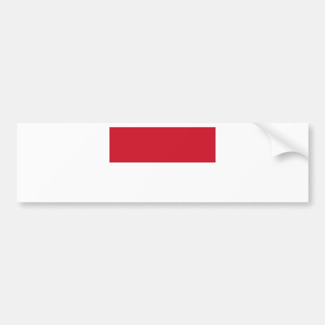 Flag_of_Indonesia Bumper Sticker (Front)