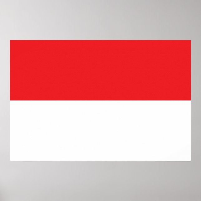 Flag of Indonesia Poster (Front)