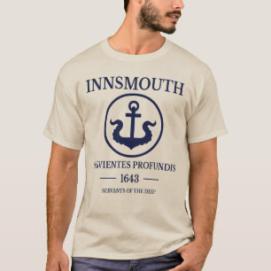 Flag of Innsmouth – Servientes Profundis Est. 1644 T-Shirt