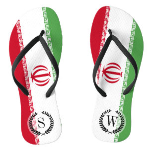 Flag of Iran Jandals