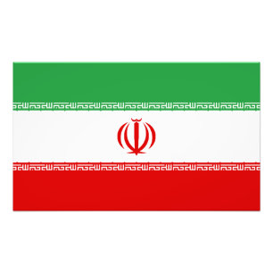 Flag of Iran Photo Print