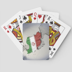 Flag of Iran Playing Cards