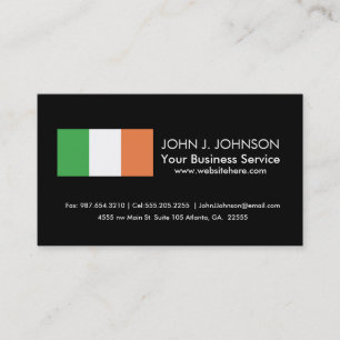 Flag of Ireland Business Card