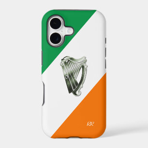 Flag of Ireland Green Chrome Harp iPhone 5 Case