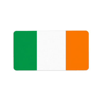 Flag of Ireland Labels