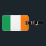 Flag of Ireland Luggage Tag<br><div class="desc">Flag of Ireland - Bratach na hÉireann</div>