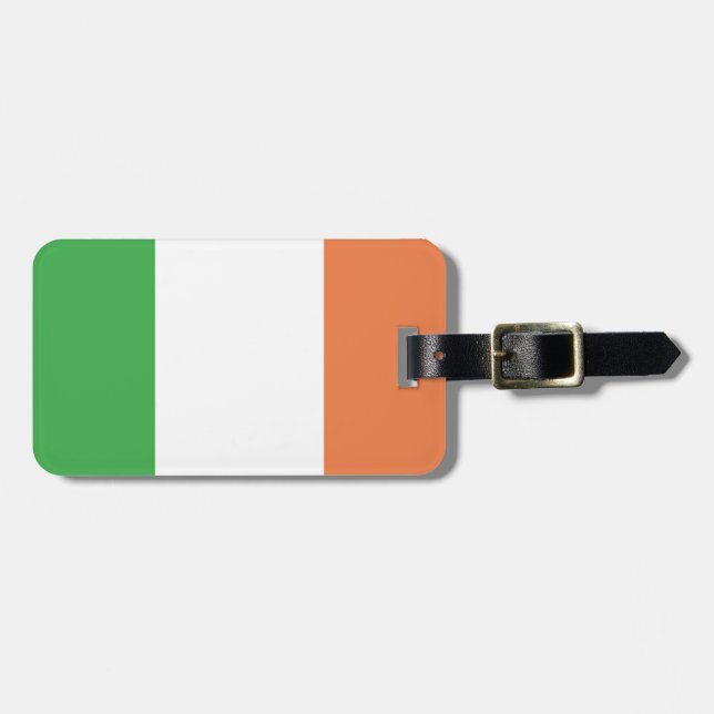 Flag of Ireland Luggage Tag (Front Horizontal)