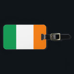 Flag of Ireland Luggage Tag w/ leather strap<br><div class="desc">Flag of Ireland Luggage Tag w/ leather strap</div>
