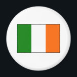 Flag of Ireland Magnet<br><div class="desc">image shows the Irish Flag or Flag of Ireland,  the green,  white and orange tricolor.</div>