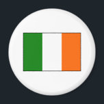 Flag of Ireland Magnet<br><div class="desc">image shows the Irish Flag or Flag of Ireland,  the green,  white and orange tricolor.</div>