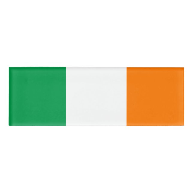 Flag of Ireland Name Tag (Front)