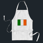 Flag of Ireland Standard Apron<br><div class="desc">image shows the Irish Flag or Flag of Ireland,  the green,  white and orange tricolor.</div>