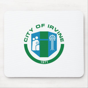 Flag of Irvine (California) Mouse Pad