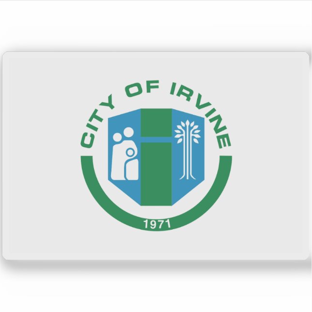 Flag of Irvine, California, USA (Front)