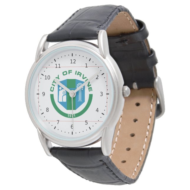 Flag of Irvine, California Watch (Angled)