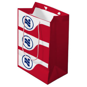 Flag of Irving, Texas Medium Gift Bag