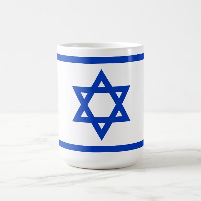 Flag of Israel Coffee Mug (Center)
