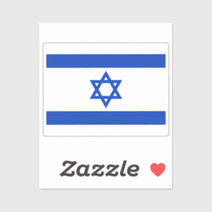 Flag of Israel custom-cut