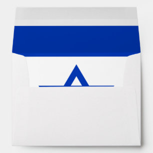 Flag of Israel Envelope