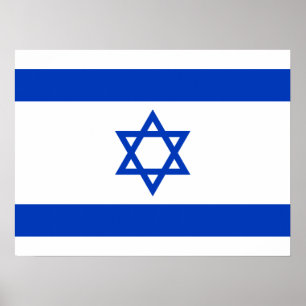 Flag of Israel Poster