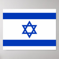 Flag of Israel Poster