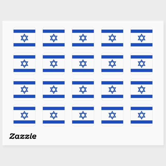 Flag of Israel Sticker Pack (Sheet)