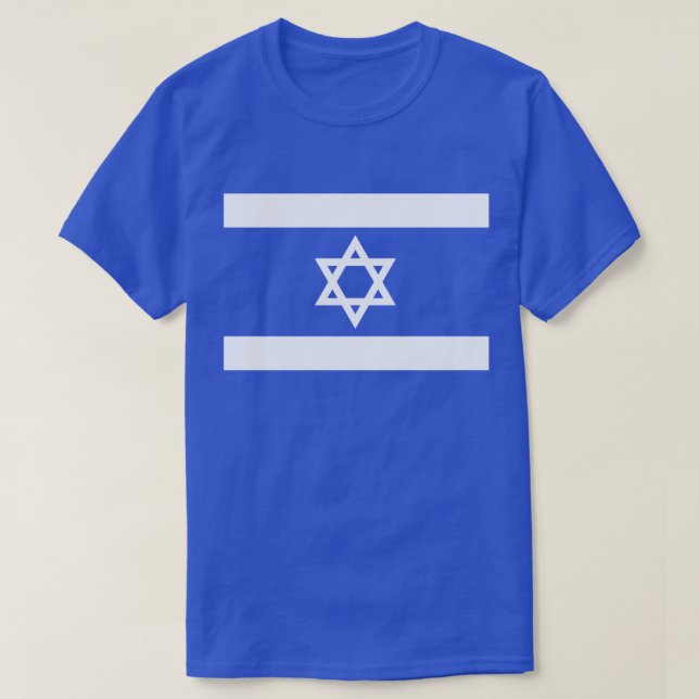 Flag of Israel T-Shirt (Design Front)