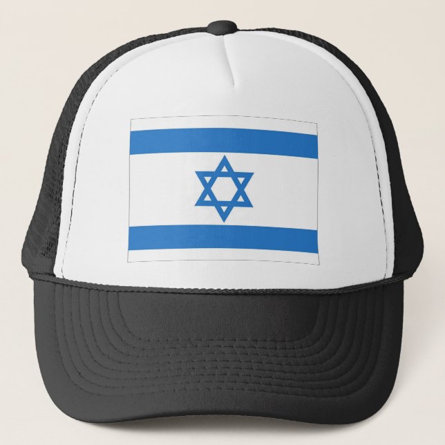 Flag of Israel Trucker Hat (Front)