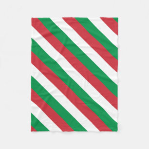 Flag of Italia Fleece Blanket