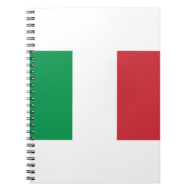 Flag of Italia Notebook (Front)