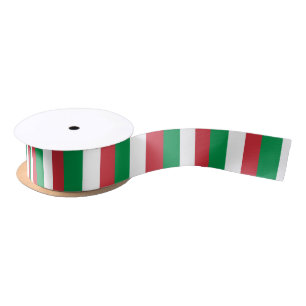Flag of Italia Satin Ribbon