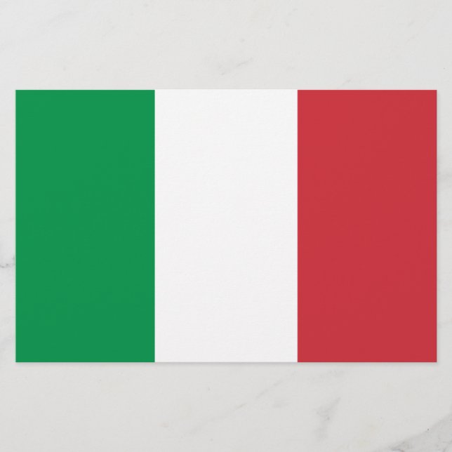 Flag of Italia Stationery (Front)