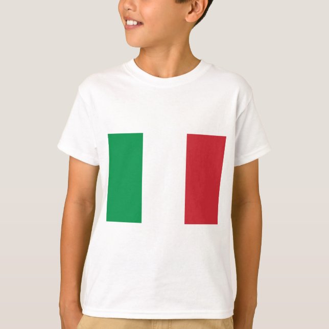 Flag of Italia T-Shirt (Front)