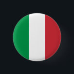 Flag of Italy 3 Cm Round Badge<br><div class="desc">Flag of Italy</div>