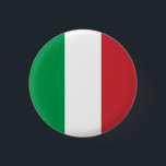 Flag of Italy 3 Cm Round Badge<br><div class="desc">Flag of Italy</div>