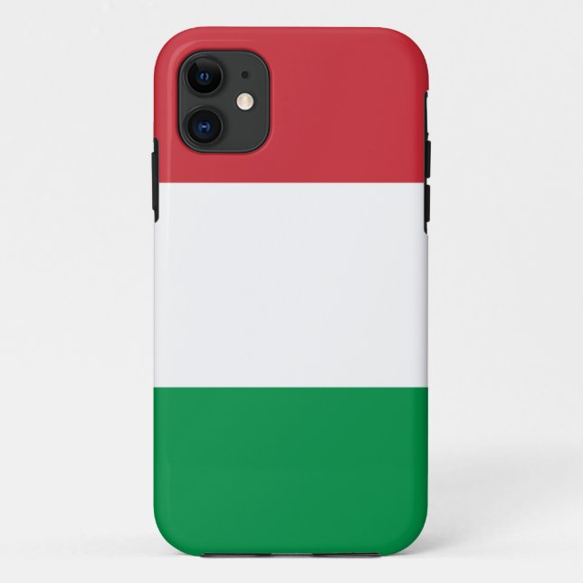 Flag of Italy Case-Mate iPhone Case (Back)