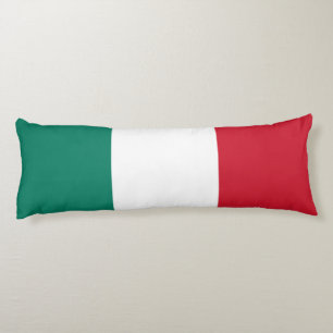 Flag of Italy Italia Italian Il Tricolore Body Cushion