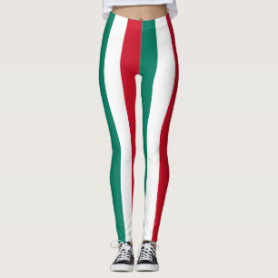 Flag of Italy Italia Italian Il Tricolore Leggings