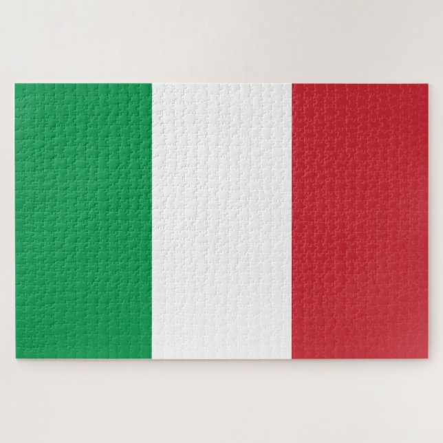 Flag of Italy Jigsaw Puzzle (Horizontal)