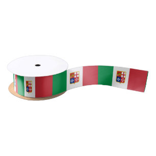 Flag of Italy ribbon Satin Ribbon