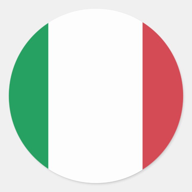 Flag of Italy Sticker (Front)