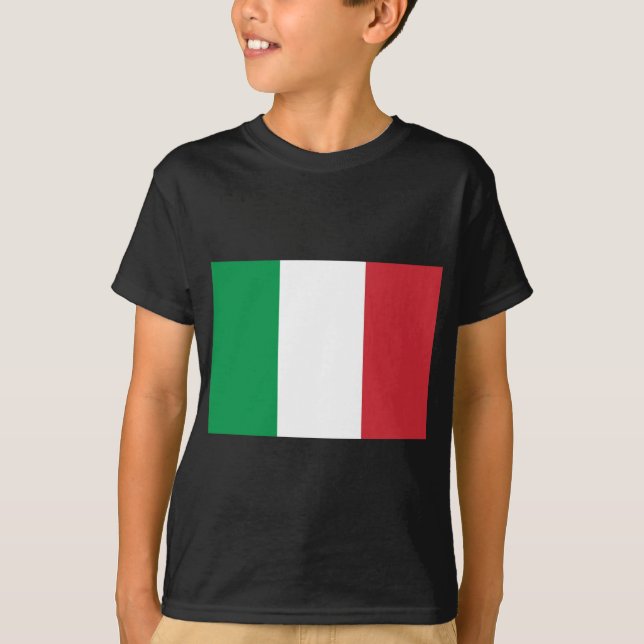Flag of Italy T-Shirt (Front)