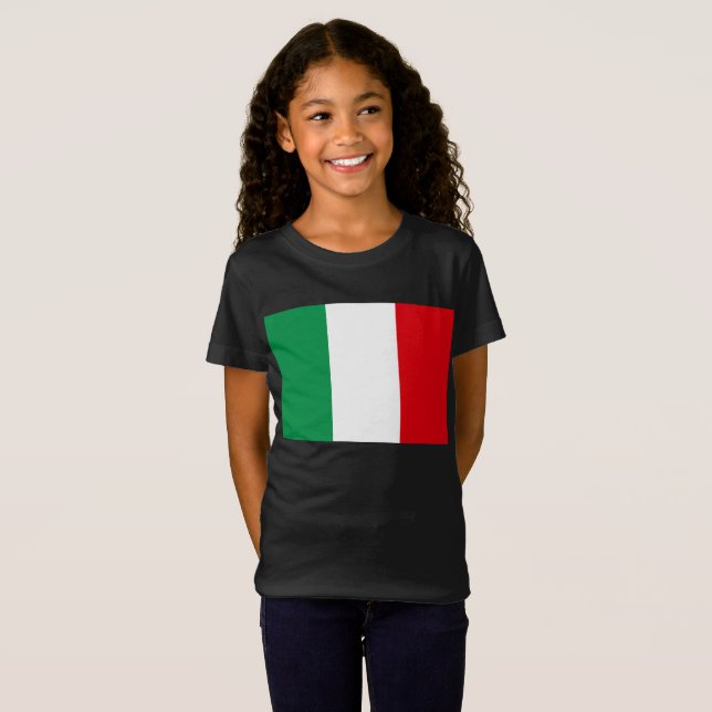 Flag of Italy T-Shirt (Front Full)