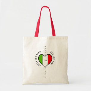 Flag of Italy Tote Bag