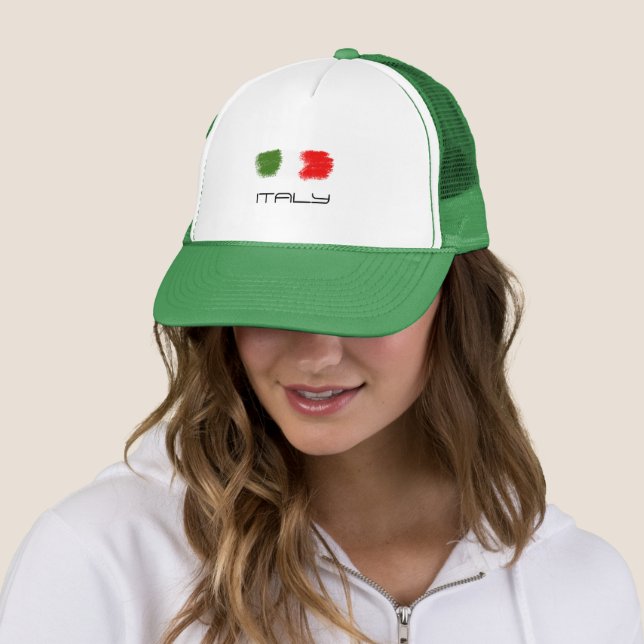 Flag of Italy Trucker Hat (In Situ)