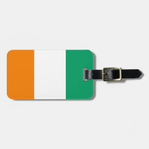Flag of Ivory Coast - Drapeau de la Côte d'Ivoire Luggage Tag