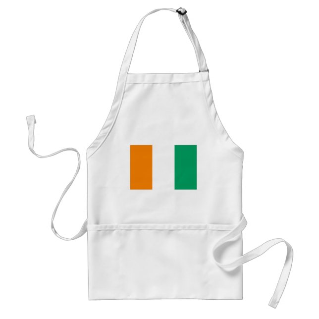 Flag of Ivory Coast - Drapeau de la Côte d'Ivoire Standard Apron (Front)