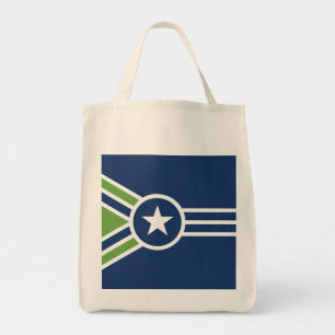 Flag of Jackson, Tennessee Tote Bag