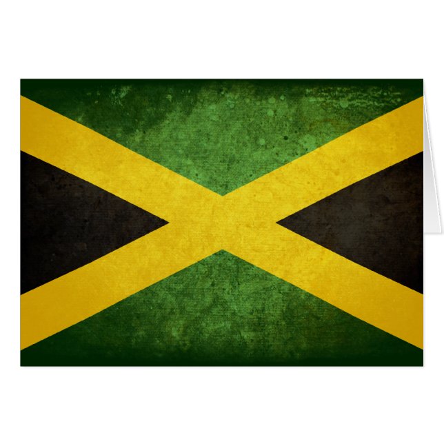 Flag of Jamaica (Front Horizontal)