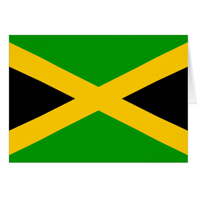 Flag of Jamaica (Front Horizontal)